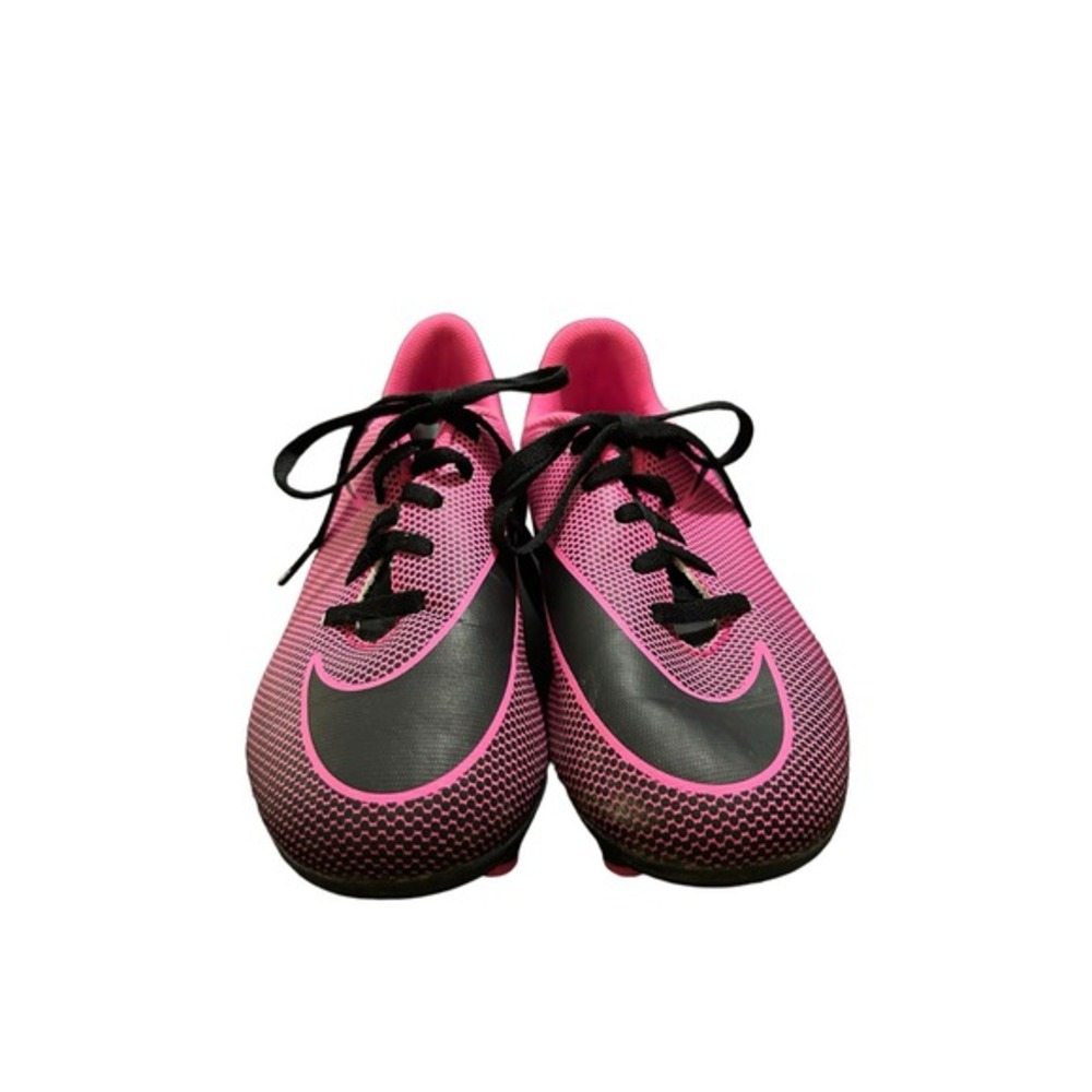 Nike Youth Bravata II FG Soccer Pink/ Black Blast Cleats Size 5.5Y